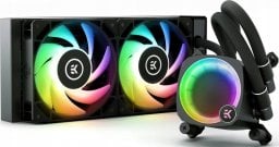 Chłodzenie wodne EKWB EKWB EK-Nucleus AIO CR240 Lux D-RGB 240mm, water cooling (black)