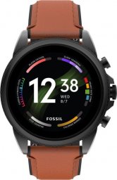 Smartwatch Fossil Smartwatch Fossil FTW4062 Czarny Brązowy 1,28"