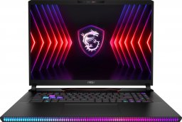 Laptop MSI Notebook|MSI|Raider|Raider GE78 HX 14VIG|CPU Core i9|i9-14900HX|2200 MHz|17"|2560x1600|RAM 32GB|DDR5|5600 MHz|SSD 2TB|NVIDIA GeForce RTX 4090|16GB|ENG|Card Reader SD|Windows 11 Pro|Black|3.1 kg|RAIDERGE78HX14VIG-639NL