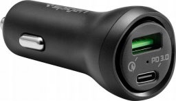 Ładowarka Spigen Ładowarka samochodowa Spigen SteadiBoost F31QC 2-port Car Charger PD 27W QC 3.0 Black