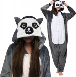 nerd hunters Piżama Onesie Kigurumi Kostium Przebranie Lemur XL: 175-185 cm