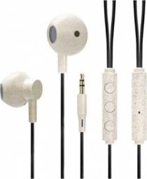 Słuchawki BIOnd BIOnd Słuchawki przewodowe douszne Jack 3,5mm Eco-friendly recykling