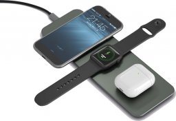 Ładowarka TerraTec Terratec ChargeAIR All Słuchawki, Zestaw słuchawkowy, Smartfon, Smartwatch Zielony Bezprzewodowe ładowanie Szybkie ładowanie Wewnętrzna