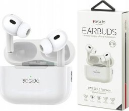 Słuchawki Yesido BT16 białe