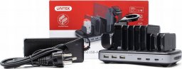  Unitek Unitek Stacja ładująca 3 x USB-A 20W, 3 x USB-C PD 60W, 80W