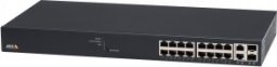 Switch Axis Axis 5801-693 łącza sieciowe Zarządzany Gigabit Ethernet (10/100/1000) Obsługa PoE Czarny