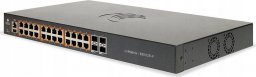 Switch Cambium Networks Cambium Networks EX1028-P Zarządzany L2/L3 Gigabit Ethernet (10/100/1000) Obsługa PoE 1U Szary