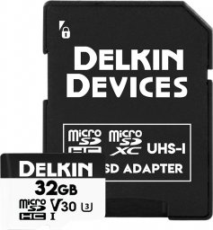 Karta Delkin Trail Cam Hyperspeed MicroSDHC 32 GB Class 10 UHS-I/U3 V30 (DDMSDAHS32GB)