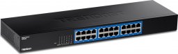 Switch TRENDnet Trendnet TEG-S25 łącza sieciowe Gigabit Ethernet (10/100/1000) Czarny