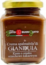  Gusto & Buon Gusto Krem Gianduia (orzechy laskowe i kakao) 200g