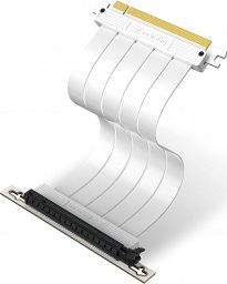 EZDIY-FAB Kabel Biała Taśma Riser EZDIY-FAB PCIe 4.0 X16 20cm