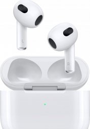 Słuchawki Apple Apple AirPods (3rd generation) Bezprzewodowy Douszny Połączenia/muzyka Bluetooth Biały