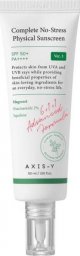 Axis-y AXIS-Y Complete No-Stress Physical Sunscreen SPF50+ krem do twarzy z filtrem 50ml