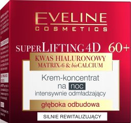 Eveline Super Lifting 4D 60+ Krem-koncentrat na noc intensywnie odmładzający 50ml
