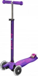 Hulajnoga Micro MICRO pasipirtukas Maxi Micro Deluxe LED Purple, MMD066