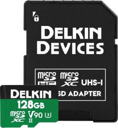 Karta Delkin Power 2000x MicroSDXC 128 GB UHS-II/U3 V90 (DDMSDG2000128)