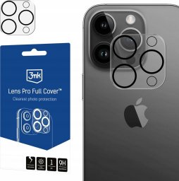  3MK Nakładka na aparat 3MK Lens Pro Full Cover Apple iPhone 14 Pro / 14 Pro Max