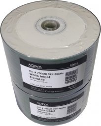  Adiva Adiva CD-R | 700MB | x52 | szpindel 50 szt.| 80min | White Inkjet Printable