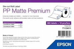  Epson Epson 7113411 etykiet do nadruku Biały Samoprzylepne etykiety do drukowania