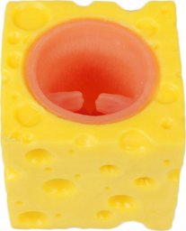 PrzydaSie Gniotek Antystresowy Ser Z Myszką Squishy Mysz Mochi Sensoryczny