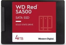 Dysk SSD WD Red SA500 4TB 2.5" SATA III (WDS400T2R0A)