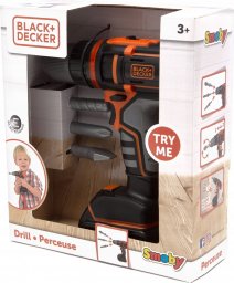  Smoby Wiertarko - wkrętarka elektroniczna Black + Decker