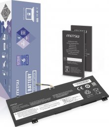 Bateria Mitsu Bateria L18M4PF3 L18C4PF4 do Lenovo IdeaPad S540