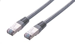 C-Tech C-TECH kabel patchcord Cat5e, FTP, šedý, 0,5m