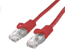 C-Tech C-TECH kabel patchcord Cat6, UTP, červený, 0,5m