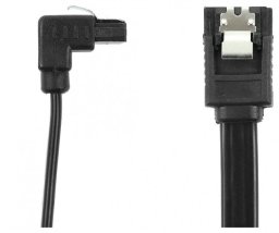 Kabel zasilający Accura Accura SATA III - SATA III 0.5m kątowy czarny