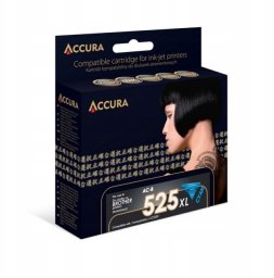 Tusz Accura ink Brother (LC525C) zamiennik XXL