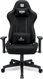 Krzesło biurowe IMBA Seat Fotel gamingowy IMBA Hunter materiałowy czarny