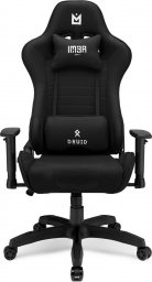 Krzesło biurowe IMBA Seat Fotel gamingowy IMBA DRUID materiałowy czarny