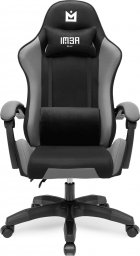 Krzesło biurowe IMBA Seat Fotel gamingowy IMBA STRIDER szary materiałowy
