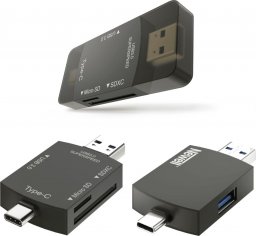 HUB USB Newell NEWELL Hub OTG 3w1 SD microSD