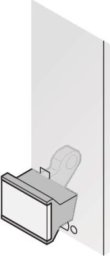 SCHROFF SCHROFF Uchwyt trapezowy typ 1, spód czarny