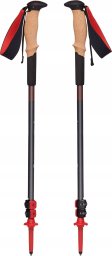 Black Diamond trekking poles Pursuit Shock S/M, fitness device (grey/red, 1 pair, 110-125 cm)