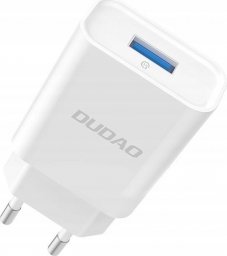 Ładowarka Dudao Ładowarka sieciowa Dudao A4EU USB-A 2.1A - biała