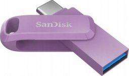 Pendrive SanDisk SanDisk Flash Disk 64GB Ultra Dual Drive Go, USB-C 3.2, Fialová