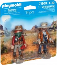 Figurka Playmobil Zestaw figurek Duo Pack 71508 Bandyta i szeryf