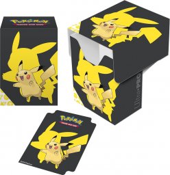  Pokemon Pudełko Deck Box Pikachu czarno-żółte