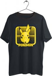  Nintendo Koszulka Damska Męska Unisex: T-SHIRT POKEMON PIKACHU, Rozmiar S