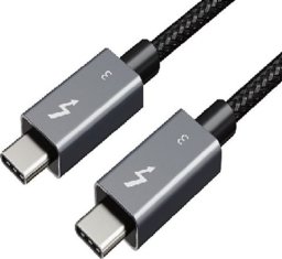 Kabel USB Extra Digital Extra Digital Kabelis Thunderbolt 3, USB-C - USB-C, 40Gbps, 100W, 20V/ 5A, 5K/ 60HZ, 2m