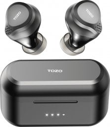 Słuchawki Tozo TOZO NC7 Pro Słuchawki bezprzewodowe dokanałowe czarne