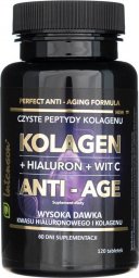 Intenson Intenson Kolagen ANTI-AGE + Hialuron + Wit. C - 120 tabletek