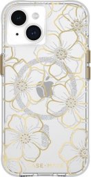  Case-Mate Case-Mate Floral Gems MagSafe - Etui iPhone 15 (Gold)