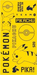  Nintendo Oficjalny żółty bawełniany ręcznik plażowy Pikachu Pokemon