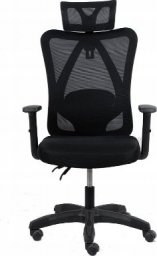 Krzesło biurowe Gembird GEMBIRD BIUROWY FOTEL ERGONOMICZNY ONYX CZARNY