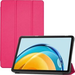 Etui na tablet iLike Galaxy Tab A9 8.7 Tri-Fold Eco*-Leather Stand Case Coral Pink