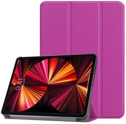 Etui na tablet iLike iLike Galaxy Tab A9 8.7 X110 Tri-Fold Eco-Leather Stand Case Purple